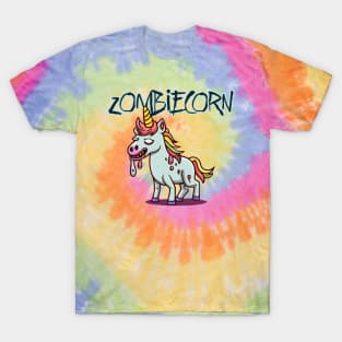 Zombie Unicorn Toon - Cute Macabre Cartoon Fun T-Shirt